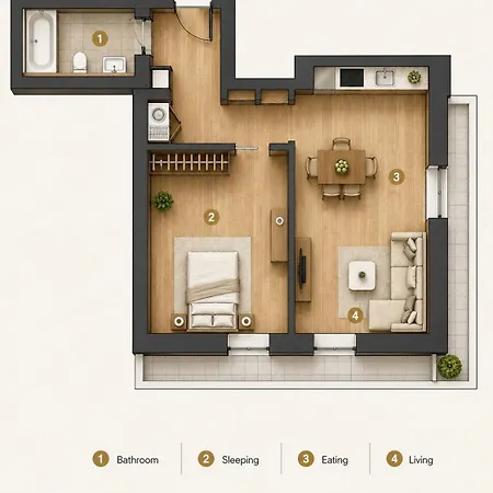 Boutique And Residences Heidelberg- Alte Zigarrenmanufaktur מלון דירות